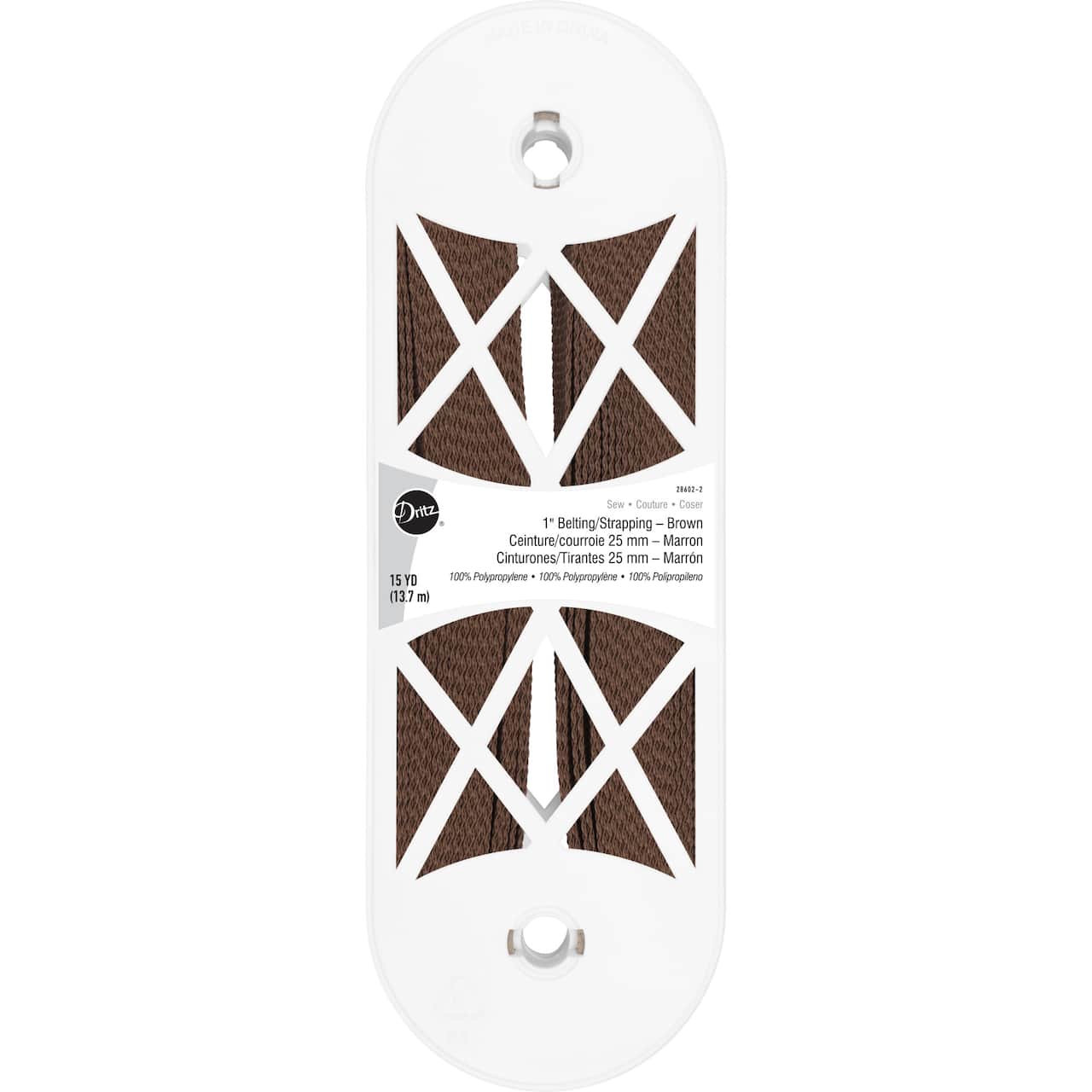 Dritz® Polypro Belting for Straps and Handles, 1'' x 15yd.